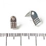 Crimps para cordón, pack de 50 uds, 5×11 mm