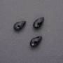 Colgante de cuentas de ágata facetada en forma de gota 10x18 mm